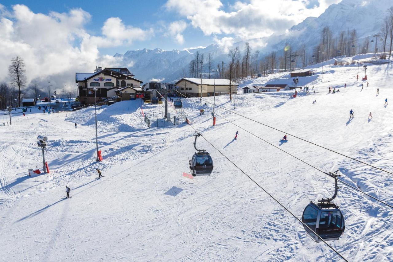 Riders Lodge Роза Хутор Krasnaya Polyana  Exterior photo